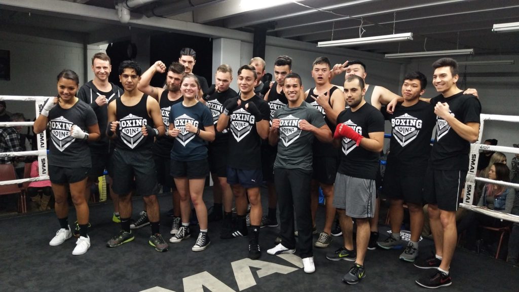 boxing new zealand fighters team